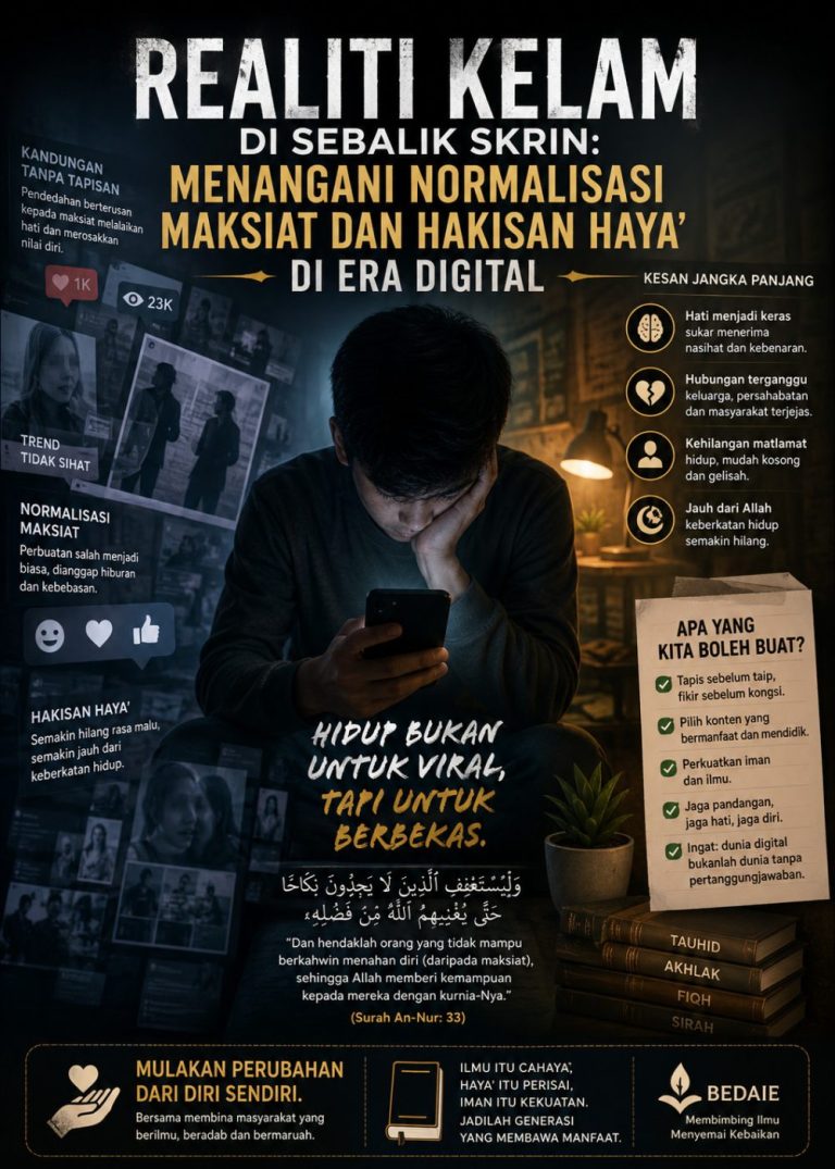 Realiti Kelam di Sebalik Skrin: Menangani Normalisasi Maksiat dan Hakisan Haya’ di Era Digital 4 ChatGPT Image May 17 2026 03 20 33 PM - BeDaie