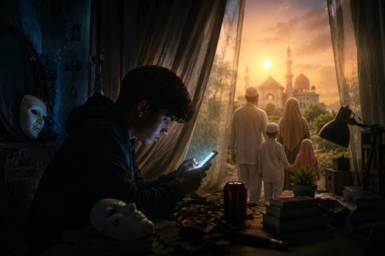 Realiti Kelam di Sebalik Skrin: Menangani Normalisasi Maksiat dan Hakisan Haya’ di Era Digital 3 ChatGPT Image May 17 2026 03 53 12 PM - BeDaie