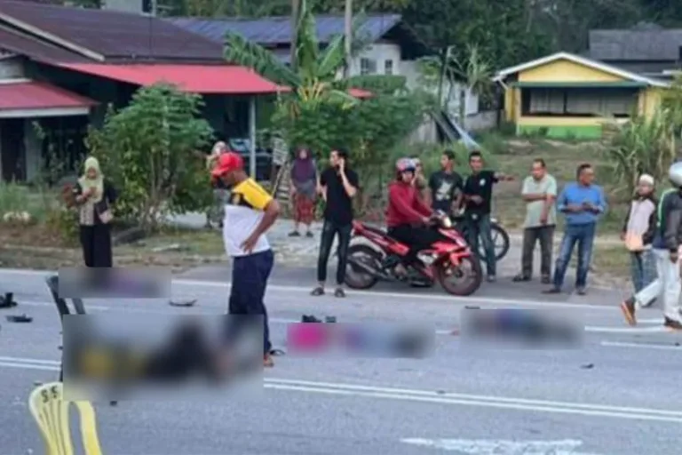 Empat Bersaudara Parah: Kemalangan di Machang 2 machang kemalangan - BeDaie